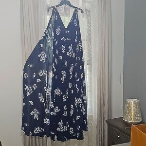 Blue dress